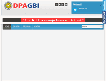 Tablet Screenshot of dpagbi.org